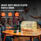 Brass Plated Raffle Drum For Bingo   Lottery 5000 Ticket