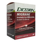 Excedrin Migraine Caplets 4 Box Of 25 Packets Of 2 Caplets Exp  Date 2028