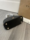 Coach Sabrina Satchel Bag Shoulder Bag Black Cam55