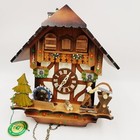 New Vintage Hekas Black Forest Cuckoo Clock Germany Woodsman Swiss Chime 8 Day