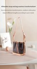 Leather Shoulder Bag Strap For Lv Noe Straps 100  Genuine Replacement Adjus