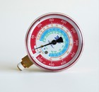 Yellow Jacket 49015 Red Manifold High Pressure Gauge 2 1 2  R22  R134a  R404a