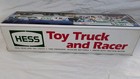 Hess 1991 Toy Truck And Racer Lights Sound Collectible Holiday Vehicle