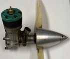 Vintage Rare K b Green Head Torpedo  35 Control Line Model Airplane Engine 35