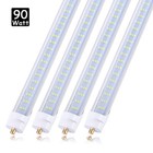 T8 T12 8ft Led Tube Light Fa8 Single Pin 90w 65w 45w 8 Foot Led Shop Light Bulbs