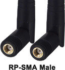 Dual Band Wifi Antenna 8dbi High Gain 2 4ghz 5ghz 5 8ghz Rp-sma Male Connector W