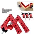 120mm 6 Piece Set Woodworking Right Angle Clamps Puzzle Fixing Clips