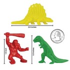 Timmee Processed Plastic Prehistoric Dinosaur Caveman Tim Mee Dino Figures Usa