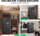 30-40 Large Gun Safe For Rifles  Unassembled Digital Gun Safe With Double Door