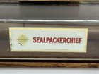 1920s Antique Wood Glass Counter Display Case Sealpackerchief For Handkerchiefs