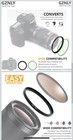 49mm To 52mm Step-up Filter Adapter Ring For Camera Lens All Brands