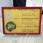 Apollo 13 Crew Signed Certificate W  Space Flown Liner   Snoopy Booklet Nasa Jd