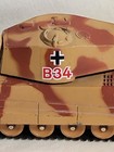 Corgi Toys King Tiger B34 German Heavy Tank Vintage Diecast Toy