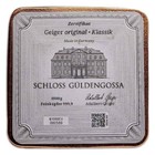 1 Kilo  1000g   Copper Square Bar - Poured Geiger  999 Fine - Mint Wrapped W Coa