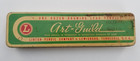 Vintage Antique Metal Hinged Pencil   Pen Holder Container
