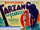 Tarzan The Fearless 1933 Original Vintage Title Lobby Card Rare 
