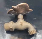 Brass Cat Face Decorative Bronze Outdoor Spigot Easy Install