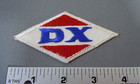 Vintage  dx   Gas Embroidered Sew-on Uniform-jacket Patch 4 x2 