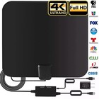 8000 Miles Digital Tv Antenna Indoor Hdtv Amplified Signal Booster 4k Hd 1080p