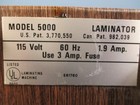 Id Specialist Model 5000 Laminator 115v 60hz 1 9amp - Used