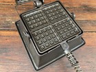 Griswold Cast Iron  11 High Base Square Waffle Iron