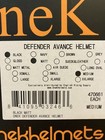 New In The Box  One K Defender Avance Wide Brim Helmet  Black Matte - Medium