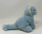 Applause Baby Lion Blue Rattle Plush Stuffed Animal Toy World Wildlife Fund 1991
