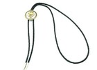 Money Dollar   Sign Western Cowboy Rodeo Leather Bolo Neck Tie