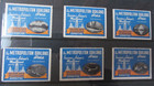 Lot Of 17 Poster Labels  Stamps Advertising 1939  1964   More Great Emphenra    