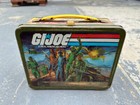 Vintage 1980s G i  Joe Metal Lunch Box With Thermos        a Real American Hero   