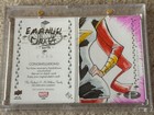 2017 Upper Deck Marvel Premier Ms  Marvel Sketch Card Booklet 1 1 Emanuel Braga