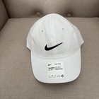 Nike Unisex Toddler Cap Adjustable Hat  White black 2 4 T 