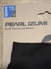 New Pearl Izumi Black Men   s Elite Thermal Leg Warmer Large