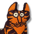 Vintage 70s 80s B  Kliban Momcat Pillow Kitten In Pouch Plush Pillow 18   