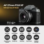 Ttartisan 27mm F2 8 Aps-c Auto Focus Lens Stm For Fujifilm Fuji X Mount Camera 