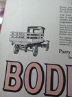 1918 Print Ad Parry Manufacturing Indianapolis In Truck Bodies For Ford Picture