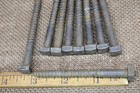 3 8    Square Head 9 Lags Bolts 1 4  X 3    Black Steel Screw Blacksmith Rustic