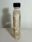 Vintage Antique Glass Bottle Fleet s Phospho-soda With Full Label Apothecary