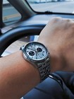 Brand New Seiko Motorsports Chronograph Quartz White Dial Men s Watch Ssb425p1