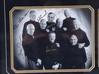 Buzz Aldrin   7 World Explorers Signed 8x10 Photo Jsa - Apollo 11  Framed Ooak