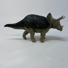 Safari Ltd Triceratops Figure Prehistoric Green Dinosaur Figurine 7  1980 s