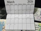 2026-2027     2-year Pocket Planner Calendar     you Choose      free Shipping 