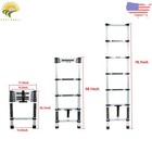 6 6 Ft Extension Ladders  Aluminum Telescoping Lightweight Collapsible Ladders