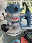 Vintage Made In Usa Bosch 1600 D-handle 1 2    Router W bits 12 Amp 0 601 905 034