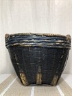 Early Wicker Harvest Basket Circa 1910-1949