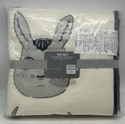 Crate   Barrel Woodland Animal Quilt  Crib  Nwt  40    X 50   