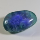 Tumbled Polished Stone  Fluorescent Fluorite  flu221 