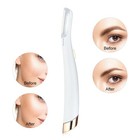 Electric Facial Hair Remover   Eyebrow Trimmer With Led Light