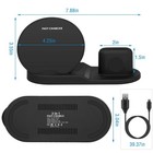 Wireless Charger 10w Fast Charging Station For Iphone Apple Iwatch Series 5 4 3 