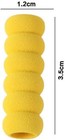 10pcs Multicolour Soft Cushioned Foam Pencil Cover  Non-slip Writing Aid Pen 